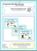Calm and Grounding Movement Regulation Cards