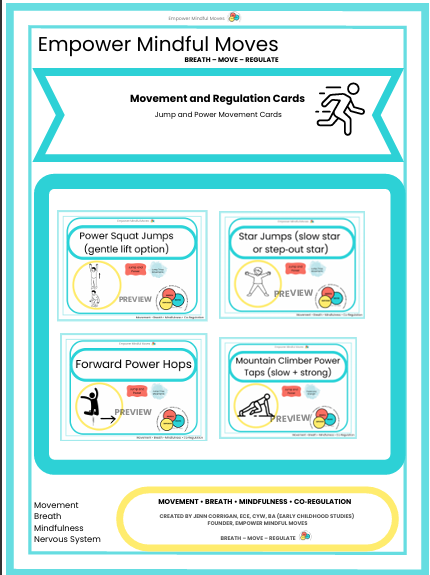 Jump and Power Movement Regulation Cards