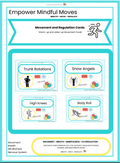 Warm-up and Wake-up Movement Regulation Cards
