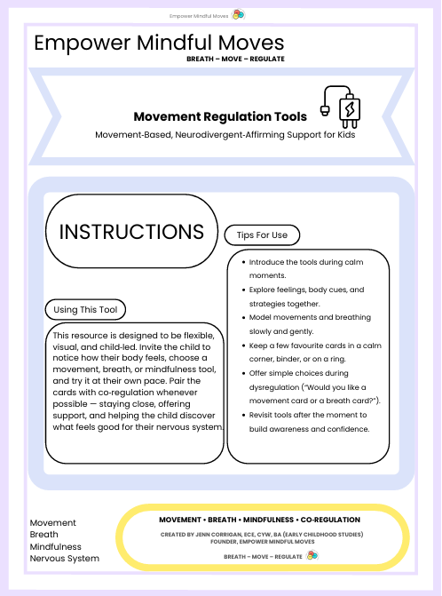Movement Regulation Tools