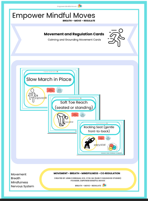 Calm Bodies Movement Regulation Combo 3 Pack