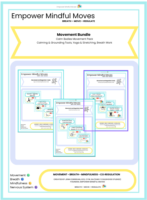 Calm Bodies Movement Regulation Combo 3 Pack
