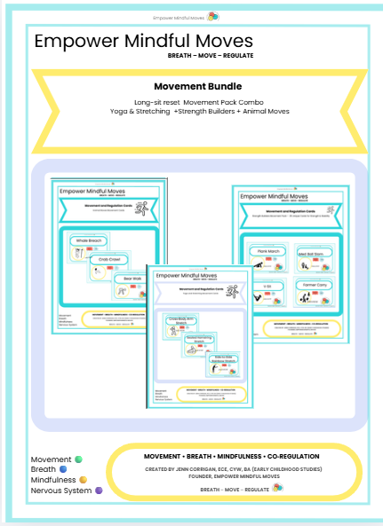 Long Sit- Reset Movement Regulation Combo 3 Pack