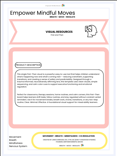 First-Then Visual Support