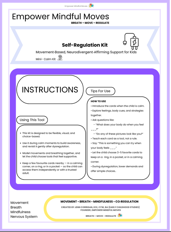 Mini Calm Corner Kit