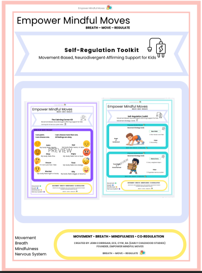 Move Quest + Full Self- Regulation Toolkit  Bundle