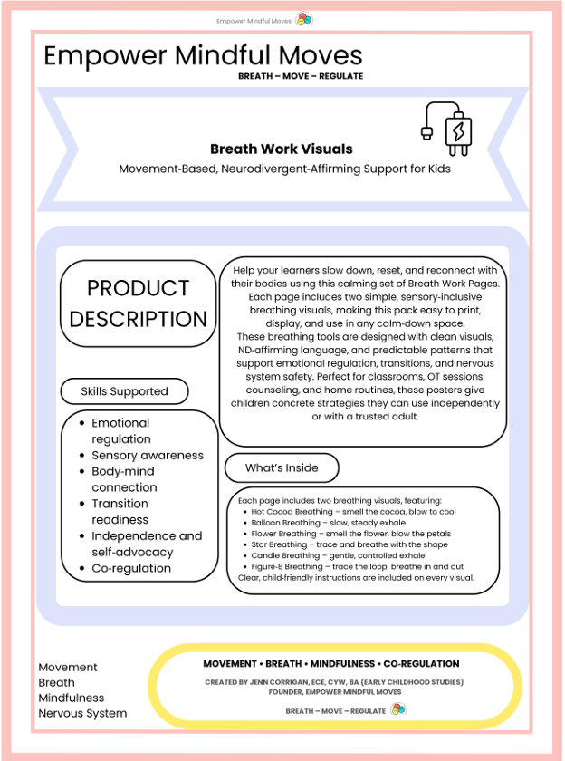 Breath Work  Regulation Visuals