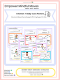 Emotions and Body Cues Posters Self- Regulation