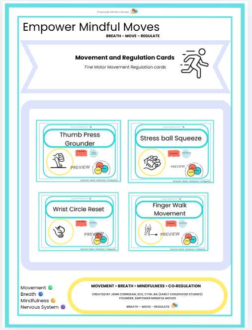 Fine Motor Movement Regulation