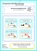 Micro‑Movement Regulation Cards | ND‑Affirming Calm Corner Tools