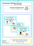 Reset & Try Again Movement Regulation 3 Pack Combo  Bundle | ND‑Affirming Calm Corner Printable