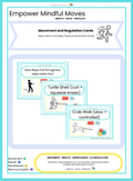 Sensory Support for Big Feels Movement Regulation Bundle | ND‑Affirming Classroom Printable