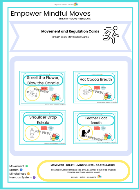 Nighttime & Down‑Regulation – Movement Regulation 3 Pack Combo (Tension Release + Breath Work + Calm & Grounding)