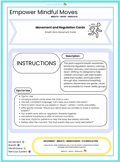 Nighttime & Down‑Regulation – Movement Regulation 3 Pack Combo (Tension Release + Breath Work + Calm & Grounding)