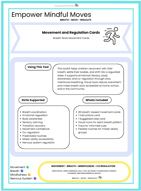 Nighttime & Down‑Regulation – Movement Regulation 3 Pack Combo (Tension Release + Breath Work + Calm & Grounding)
