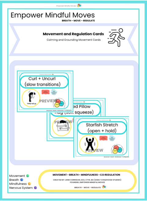 Nighttime & Down‑Regulation – Movement Regulation 3 Pack Combo (Tension Release + Breath Work + Calm & Grounding)