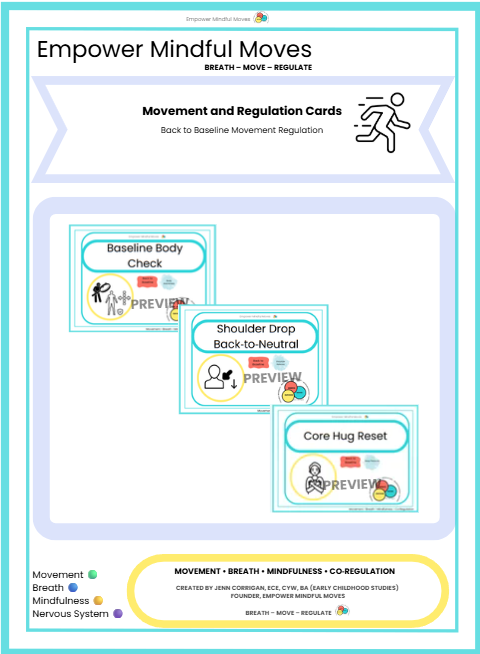 Stop & Reset – Movement Regulation 3 Pack Combo (Overwhelm Reset + Stabilizations + Back to Baseline)