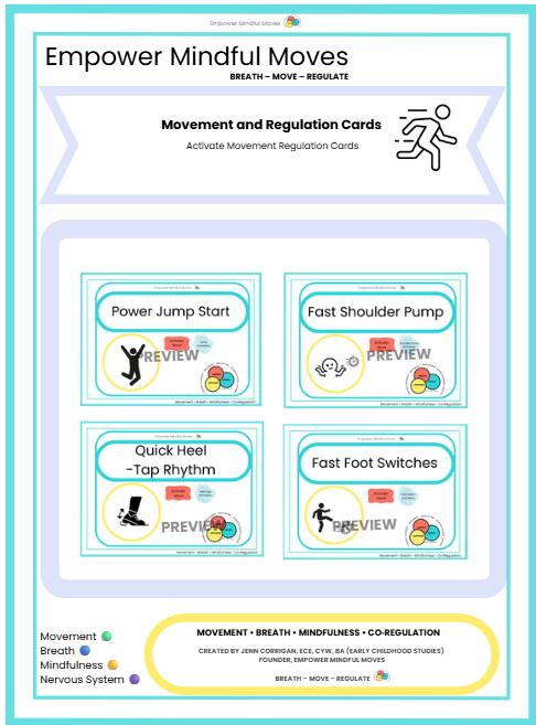 Nervous System Reset 3 Pack Combo  Activate  + Heavy Work + Calm and Grounding
