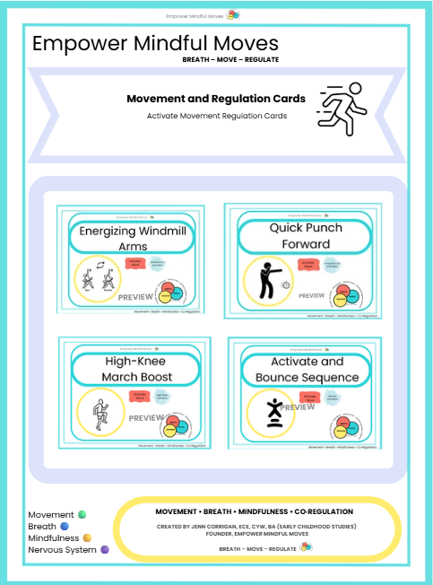 Nervous System Reset 3 Pack Combo  Activate  + Heavy Work + Calm and Grounding