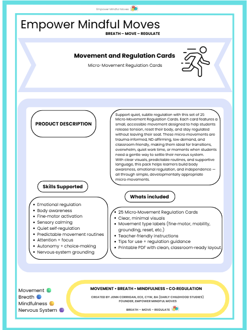 Core Regulation Movement Regulation 5 Pack