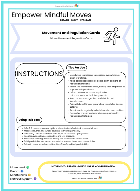 Core Regulation Movement Regulation 5 Pack