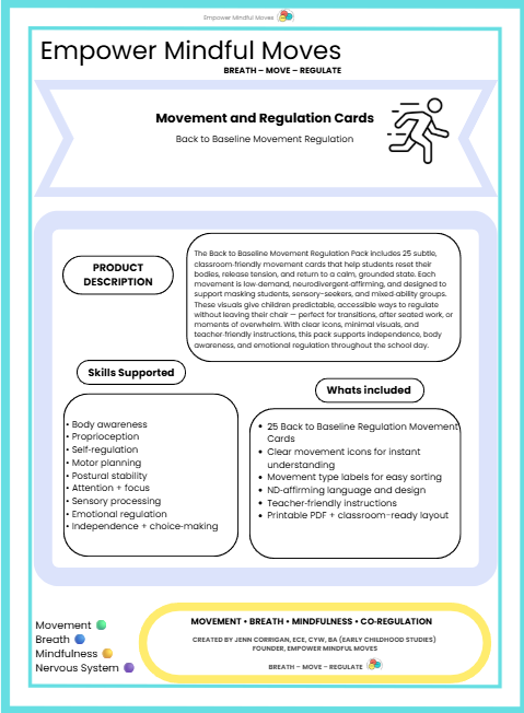 Core Regulation Movement Regulation 5 Pack
