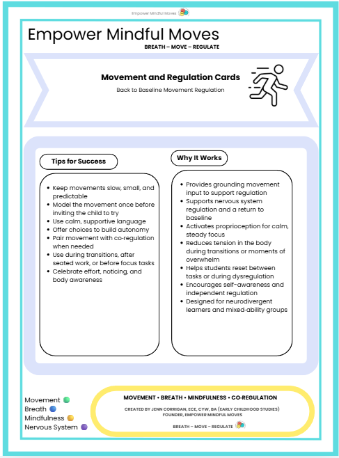 Core Regulation Movement Regulation 5 Pack