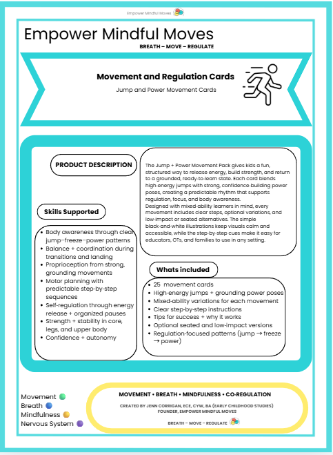 Daily Classroom Reset Movement 5 Pack Combo