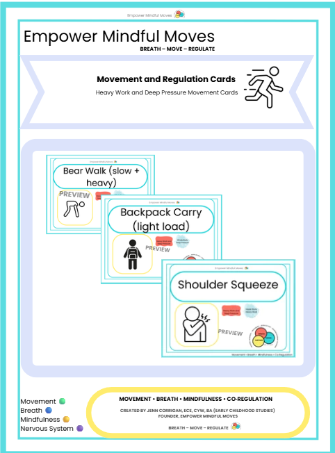 Daily Classroom Reset Movement 5 Pack Combo