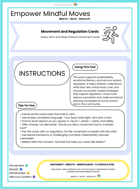 Daily Classroom Reset Movement 5 Pack Combo