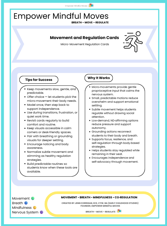 Quiet, At‑Your‑Desk Regulation Bundle | Movement Regulation 5 Pack Micro‑Movements • Seated Movement • Stimming Tools • Fine Motor • Discreet