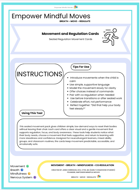 Quiet, At‑Your‑Desk Regulation Bundle | Movement Regulation 5 Pack Micro‑Movements • Seated Movement • Stimming Tools • Fine Motor • Discreet
