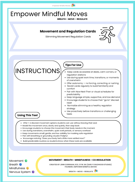 Quiet, At‑Your‑Desk Regulation Bundle | Movement Regulation 5 Pack Micro‑Movements • Seated Movement • Stimming Tools • Fine Motor • Discreet