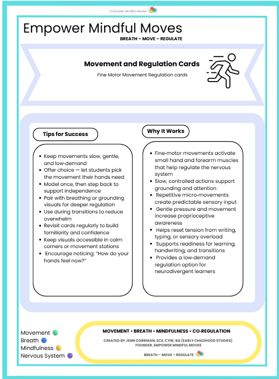 Quiet, At‑Your‑Desk Regulation Bundle | Movement Regulation 5 Pack Micro‑Movements • Seated Movement • Stimming Tools • Fine Motor • Discreet