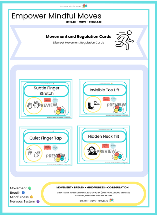 Quiet, At‑Your‑Desk Regulation Bundle | Movement Regulation 5 Pack Micro‑Movements • Seated Movement • Stimming Tools • Fine Motor • Discreet