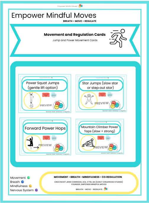Sensory Activation Bundle 5 Pack Combo | Jump & Power • Brain Breaks • Heavy Work & Deep Pressure • Strength Builders • Activate Movements