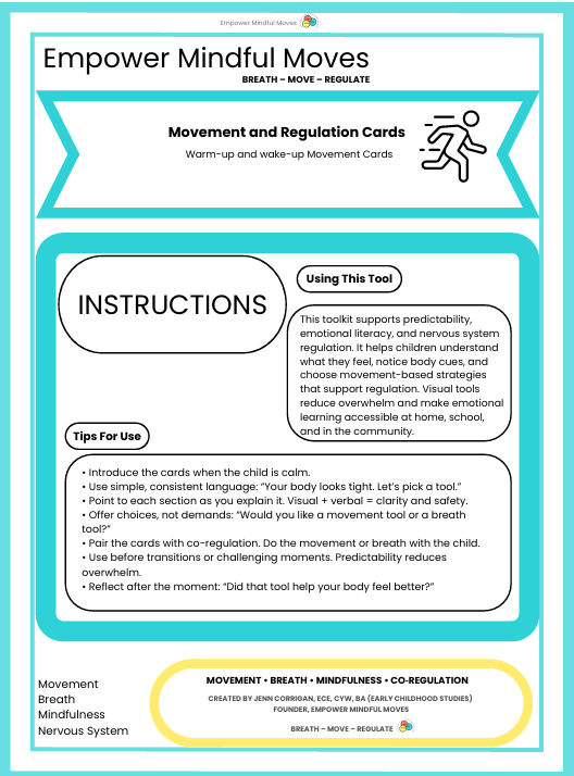 Successful Transitions Bundle 5 Pack Combo  | Brain Breaks • Activate Movements • Back to Baseline • Warm‑Up & Wake‑Up • Heavy Work & Deep Pressure