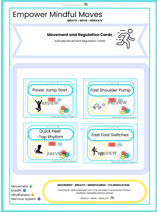Successful Transitions Bundle 5 Pack Combo  | Brain Breaks • Activate Movements • Back to Baseline • Warm‑Up & Wake‑Up • Heavy Work & Deep Pressure