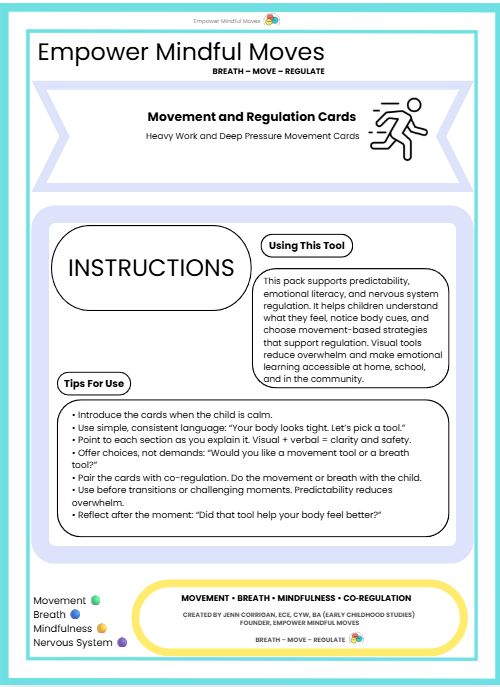 Successful Transitions Bundle 5 Pack Combo  | Brain Breaks • Activate Movements • Back to Baseline • Warm‑Up & Wake‑Up • Heavy Work & Deep Pressure