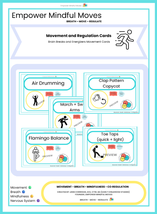 Successful Transitions Bundle 5 Pack Combo  | Brain Breaks • Activate Movements • Back to Baseline • Warm‑Up & Wake‑Up • Heavy Work & Deep Pressure