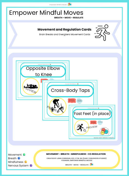 Successful Transitions Bundle 5 Pack Combo  | Brain Breaks • Activate Movements • Back to Baseline • Warm‑Up & Wake‑Up • Heavy Work & Deep Pressure