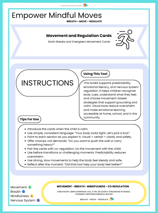 Successful Transitions Bundle 5 Pack Combo  | Brain Breaks • Activate Movements • Back to Baseline • Warm‑Up & Wake‑Up • Heavy Work & Deep Pressure