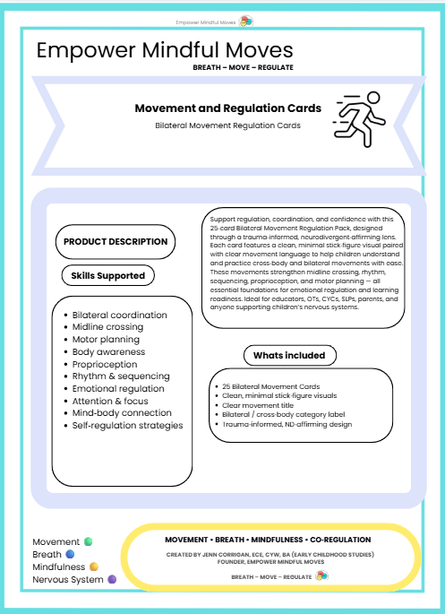 Motor Skills Builders   5 Pack Combo| Coordination & Agility • Bilateral Movements • Fine Motor • Yoga & Stretching • Animal Moves