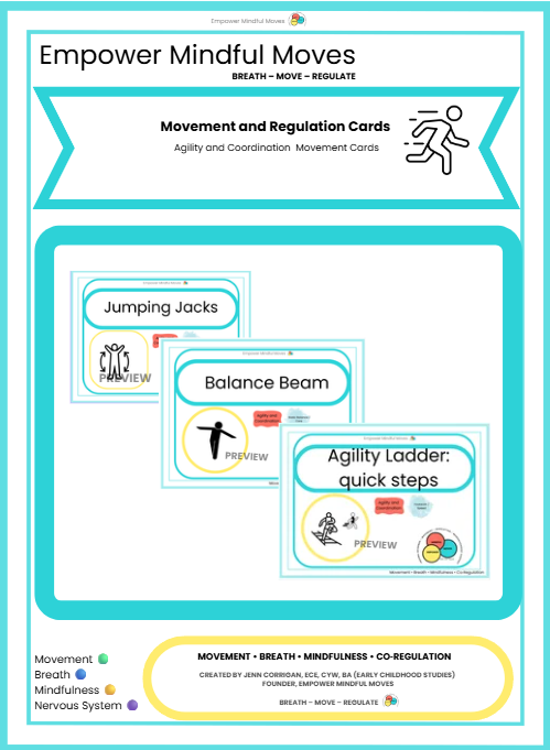 Motor Skills Builders   5 Pack Combo| Coordination & Agility • Bilateral Movements • Fine Motor • Yoga & Stretching • Animal Moves