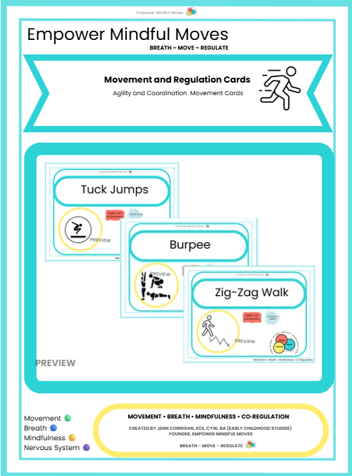 Motor Skills Builders   5 Pack Combo| Coordination & Agility • Bilateral Movements • Fine Motor • Yoga & Stretching • Animal Moves