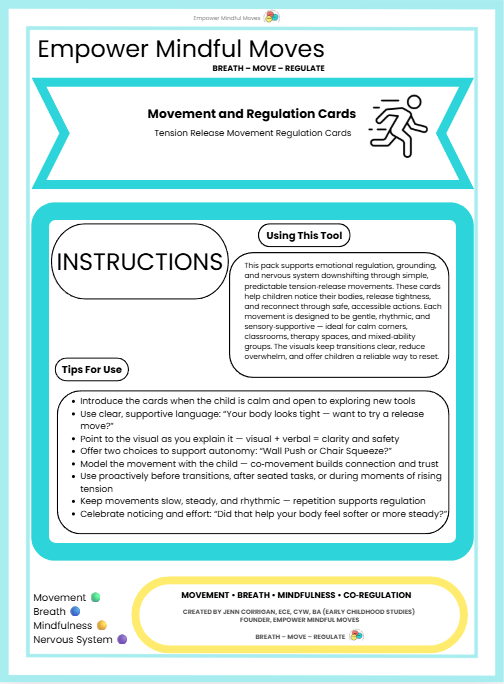 Down Regulation 5 Pack Combo | Tension Release • Breath Work • Calm & Grounding • Stress Release • Yoga & Stretching