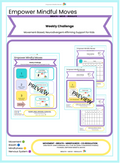 Weekly Challenge  – Cross‑Body Wake‑Up Taps, Hand Press Anchor, Plank Hold | Movement‑Based Regulation for Kids