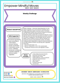 Weekly Challenge – Side‑to‑Side Body Wake, Glute Bridge, Shoulder Drop Exhale | Movement‑Based Regulation for Kids