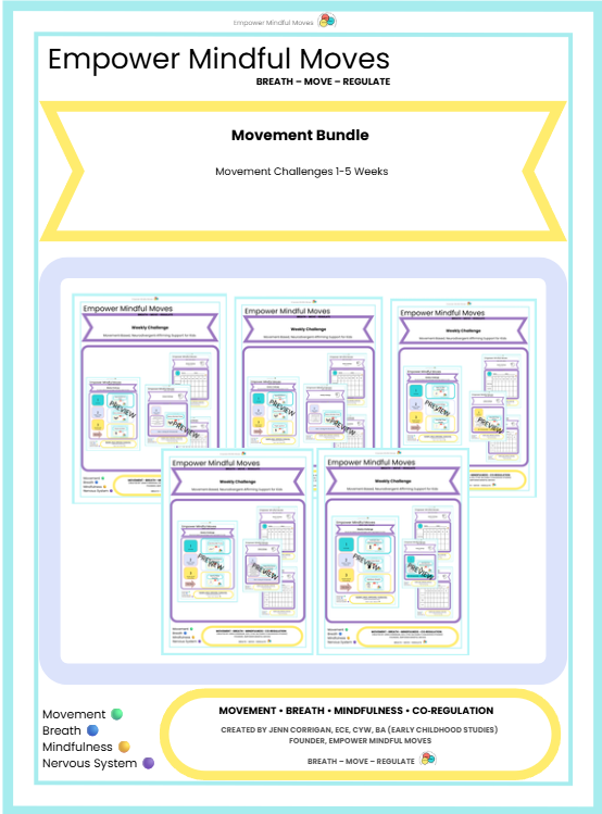 Movement‑Based Regulation Routines for Kids | Neurodivergent‑Affirming | Empower Mindful Moves