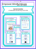 Year End Transition Book for Kids | ND‑Affirming Visual Support | Empower Mindful Moves